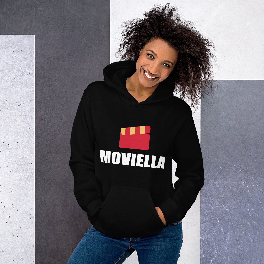 Moviella Clapper Hoodie Front