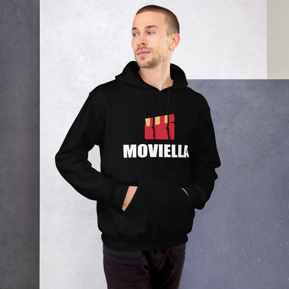 Moviella Clapper Hoodie Front