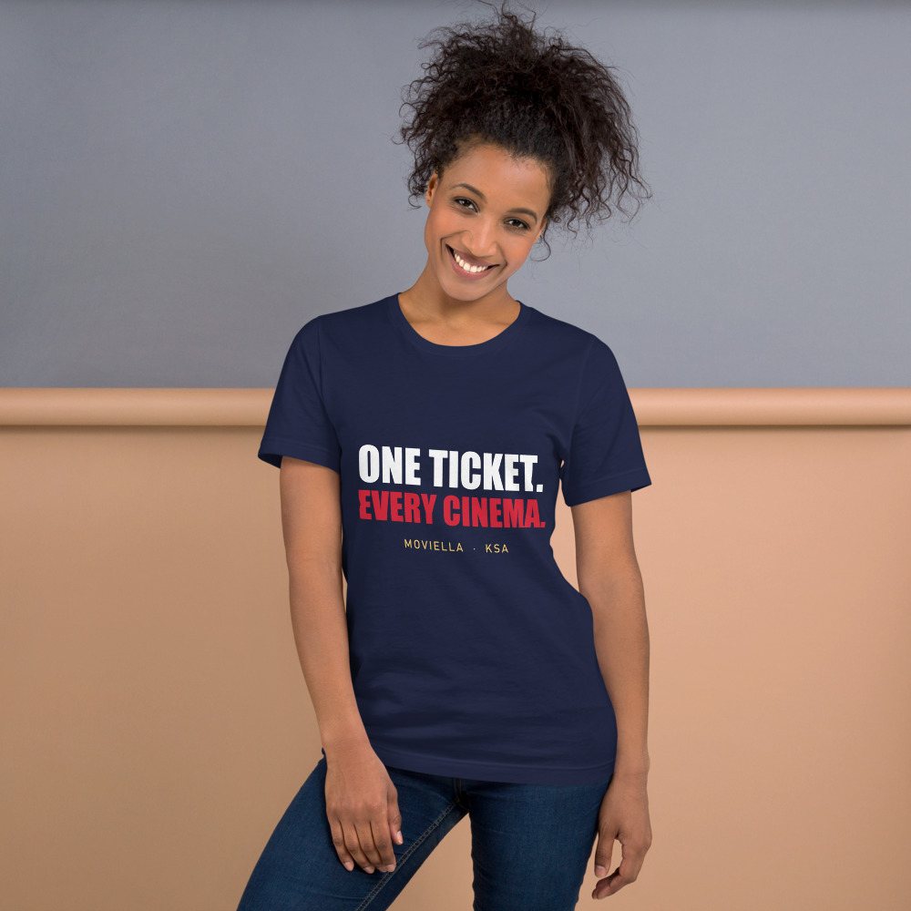 Moviella One Ticket Tee Front