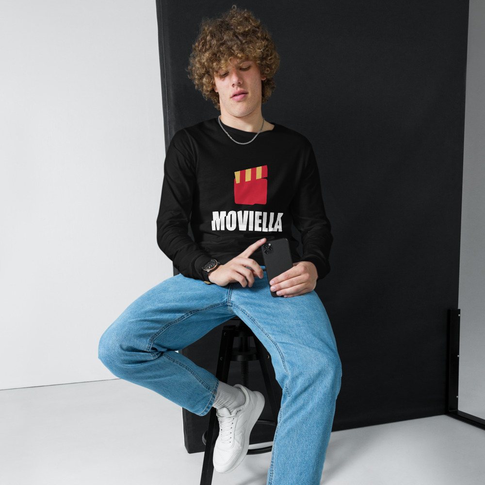 Moviella Clapper Long Sleeve Tee Front
