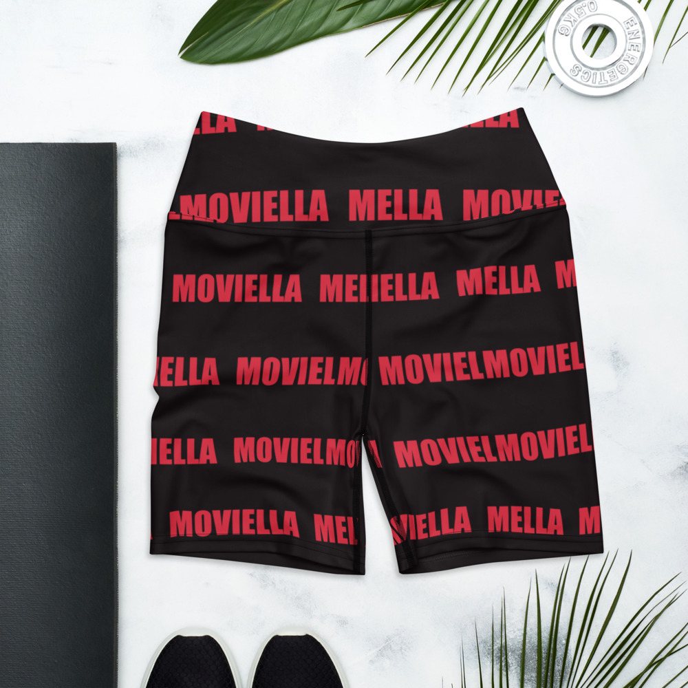 Moviella Wordmark Yoga Shorts