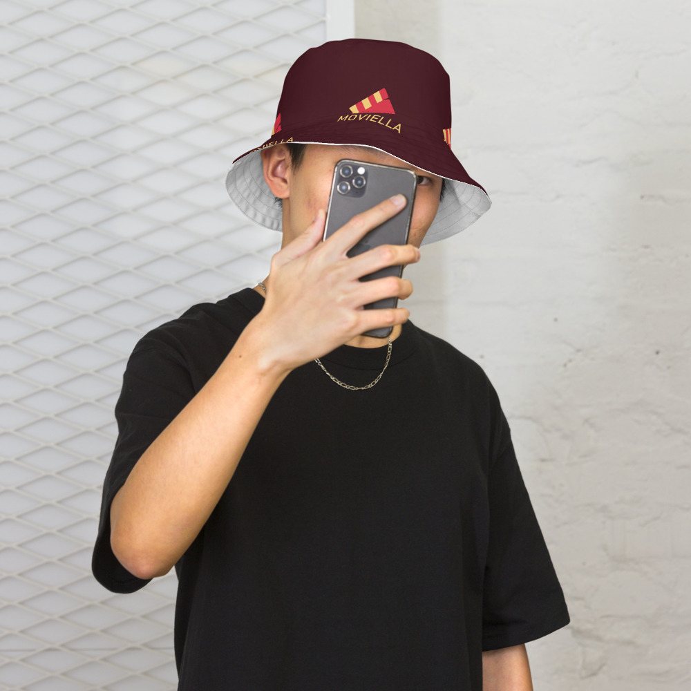 Moviella Clappers Bucket Hat Front Outside