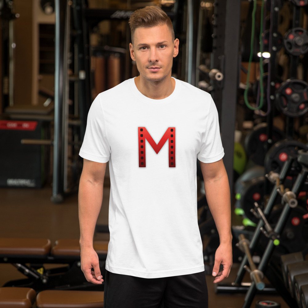 Moviella Mark Wordmark Tee Front