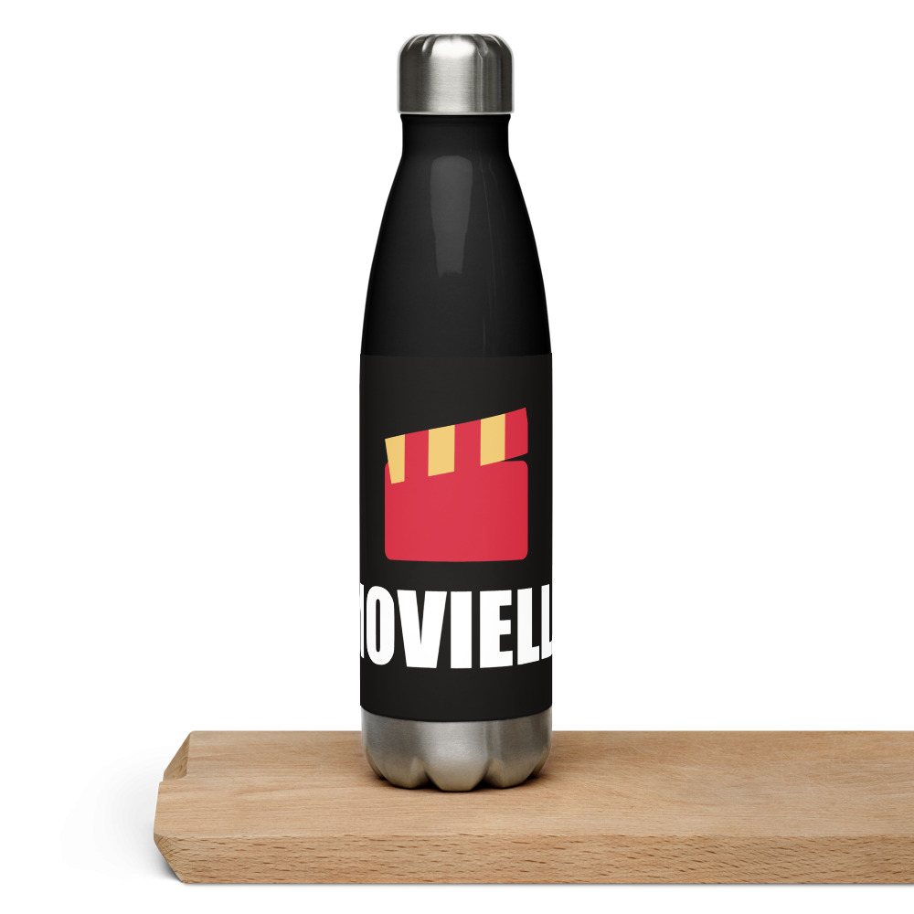 Moviella Clapper Water Bottle Front
