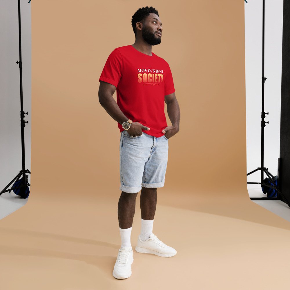 Moviella Movie Night Society Tee Front