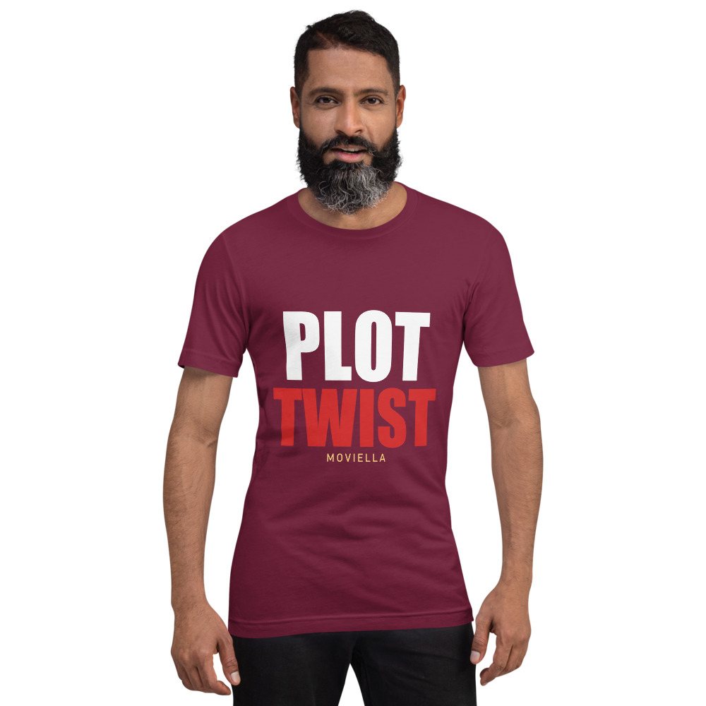Moviella Plot Twist Tee Front