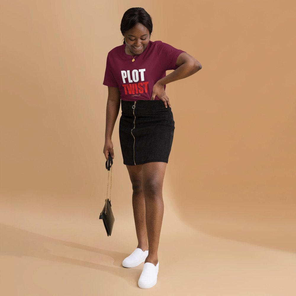 Moviella Plot Twist Tee Front