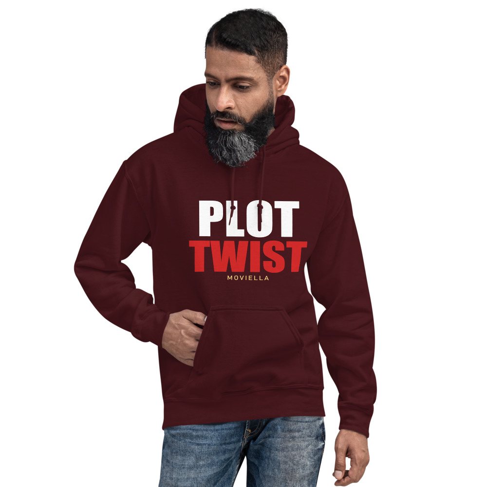 Moviella Plot Twist Hoodie Front