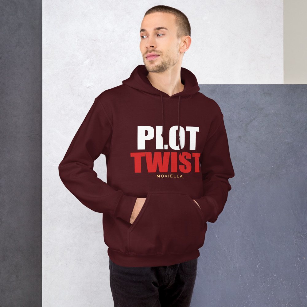 Moviella Plot Twist Hoodie Front