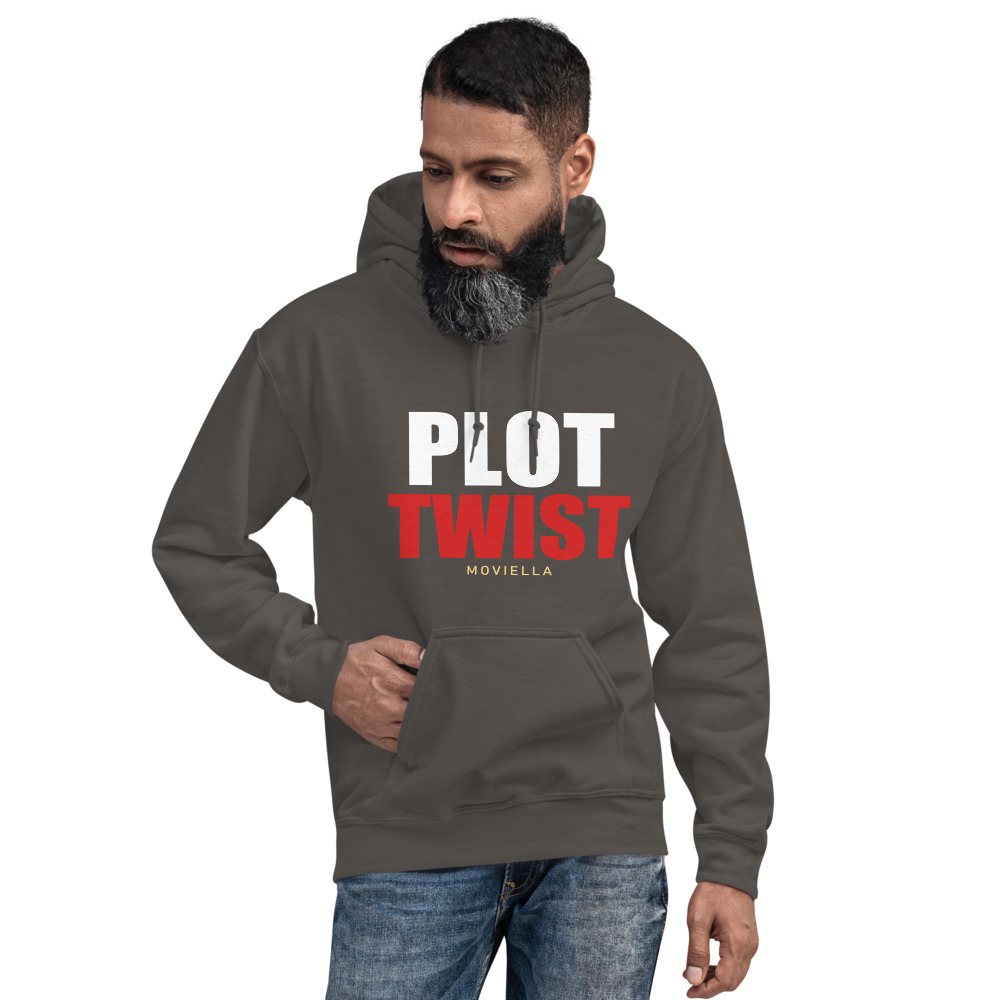 Moviella Plot Twist Hoodie Front