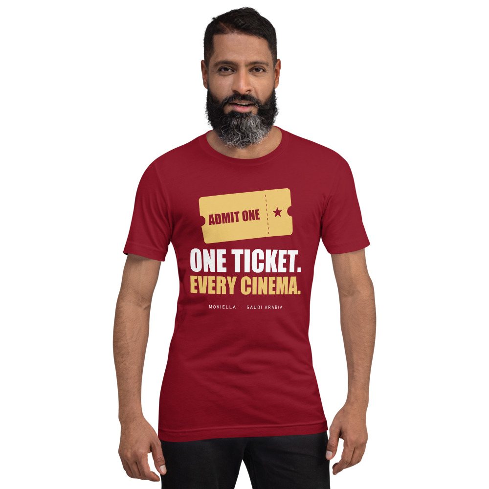 Moviella One Ticket Every Cinema Cinema Tee