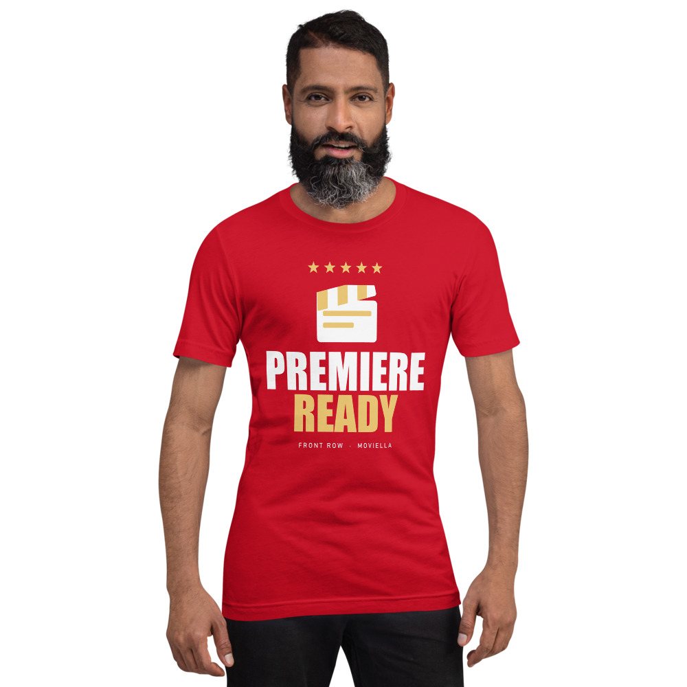 Moviella Premiere Ready Cinema Tee Front