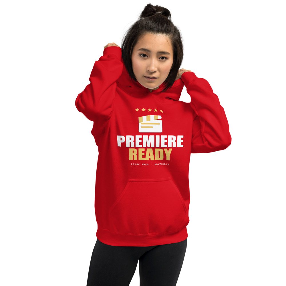 Moviella Premiere Ready Cinema Hoodie Front