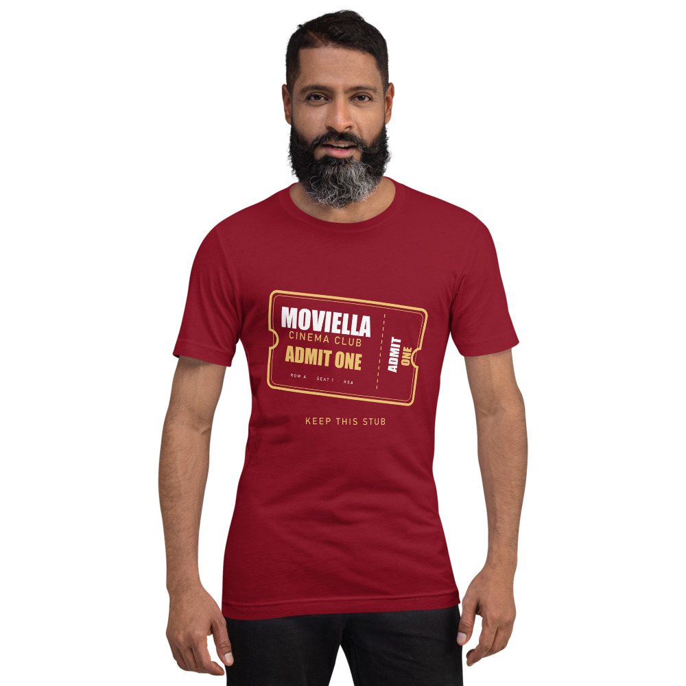 Moviella Cinema Club Ticket Stub Cinema Tee