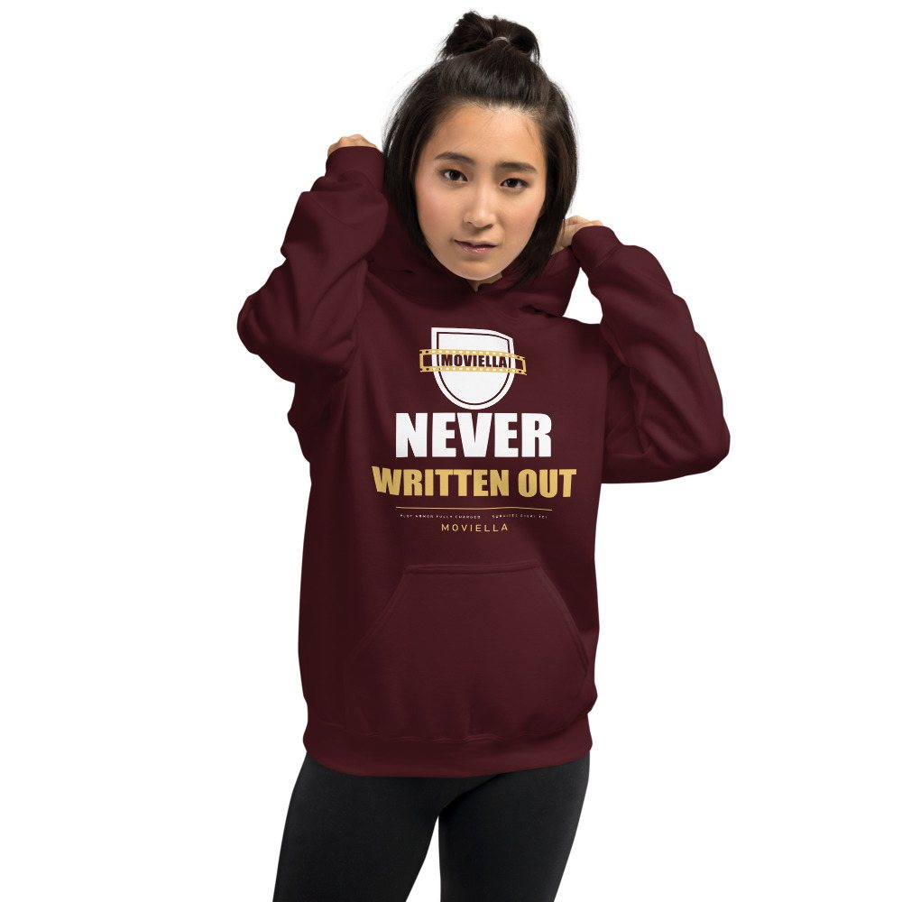 Moviella Never Written Out Sayings Hoodie