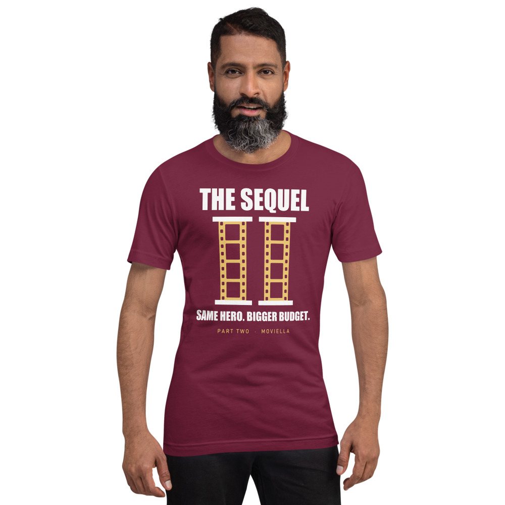 Moviella The Sequel Sayings Tee Front