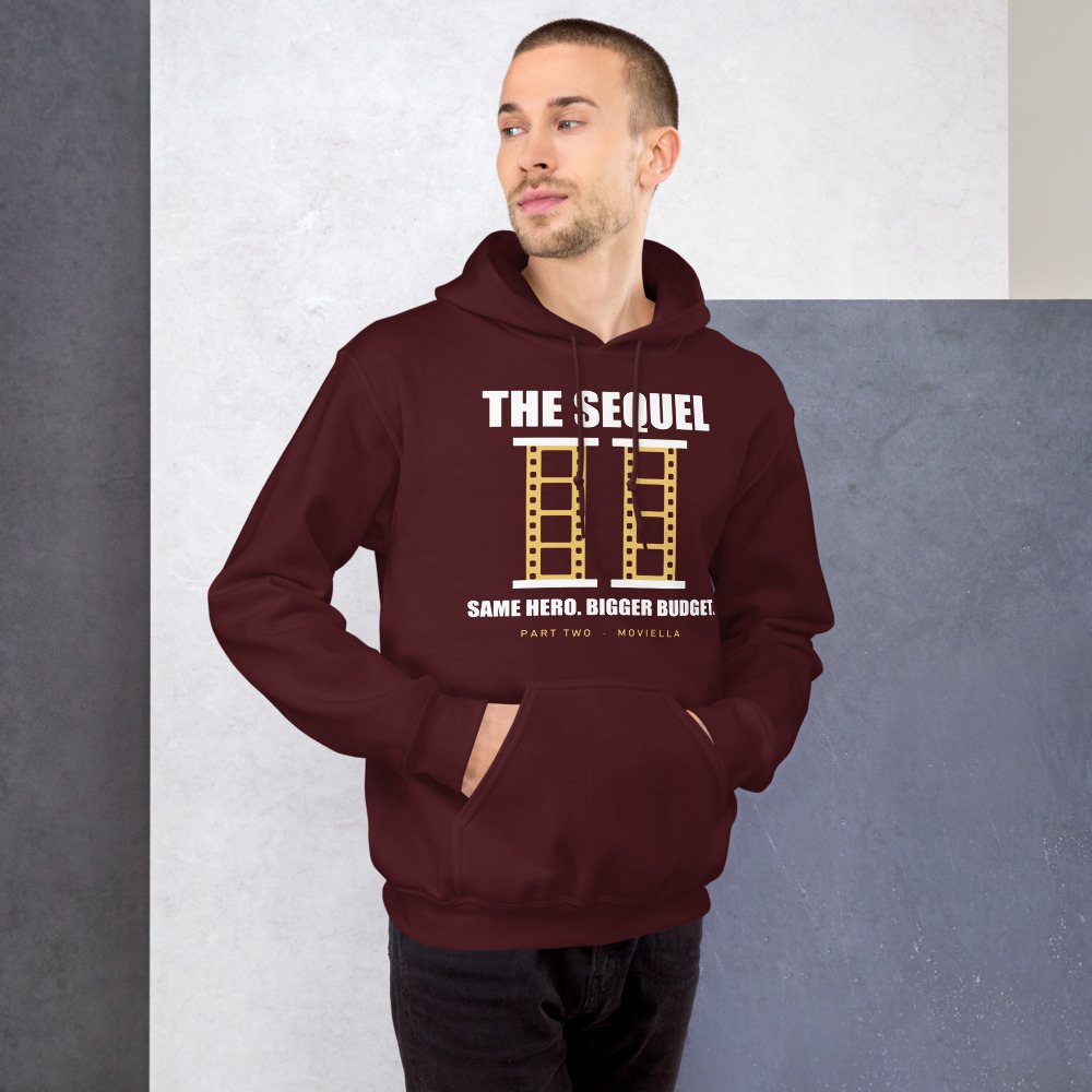 Moviella The Sequel Sayings Hoodie Front