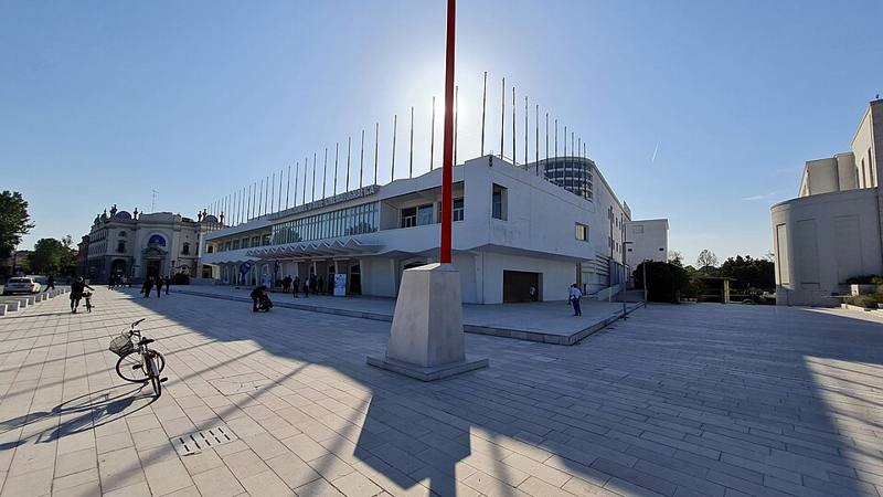 The Palazzo del Cinema on the Lido of Venice