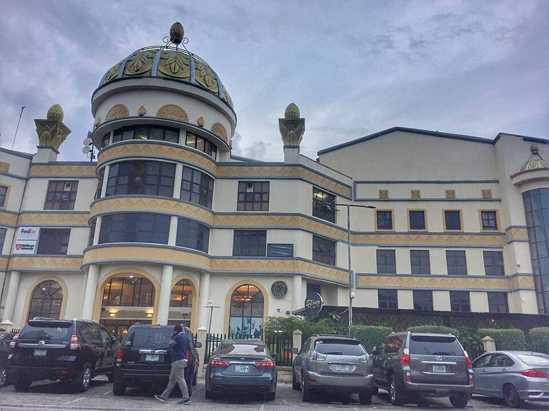 Silverbird cinema building in Lagos, Nigeria