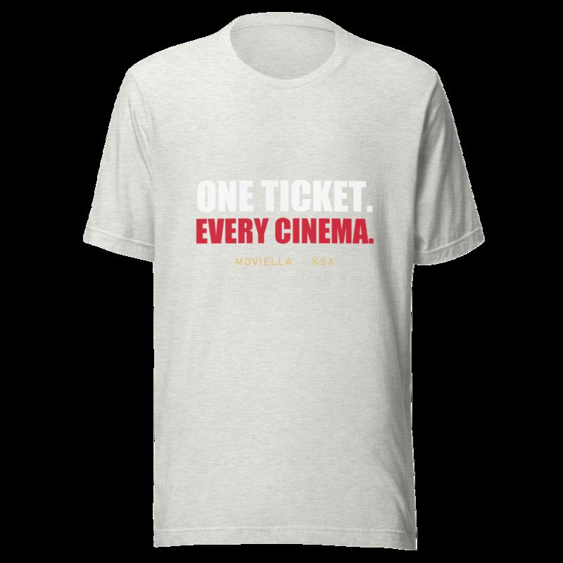 Moviella One Ticket Tee Ash