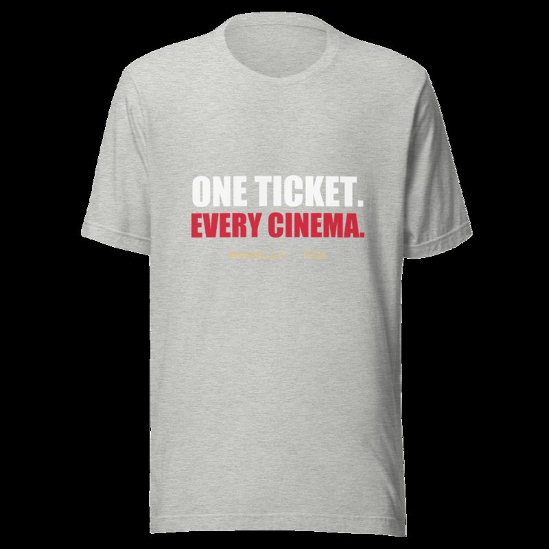 Moviella One Ticket Tee Athletic Heather