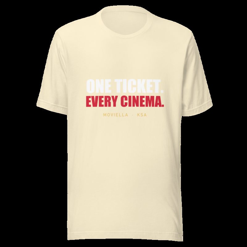 Moviella One Ticket Tee Natural