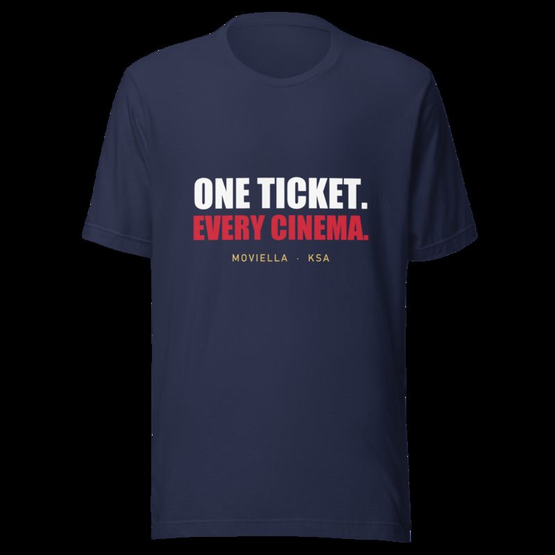 Moviella One Ticket Tee Navy