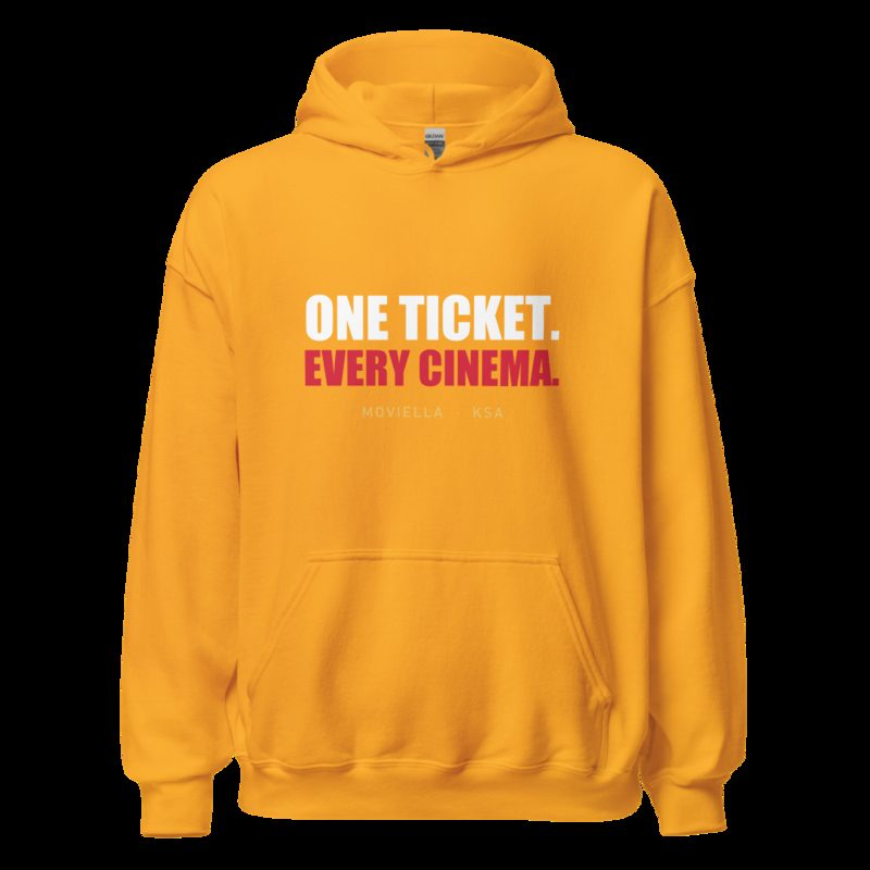 Moviella One Ticket Hoodie Gold