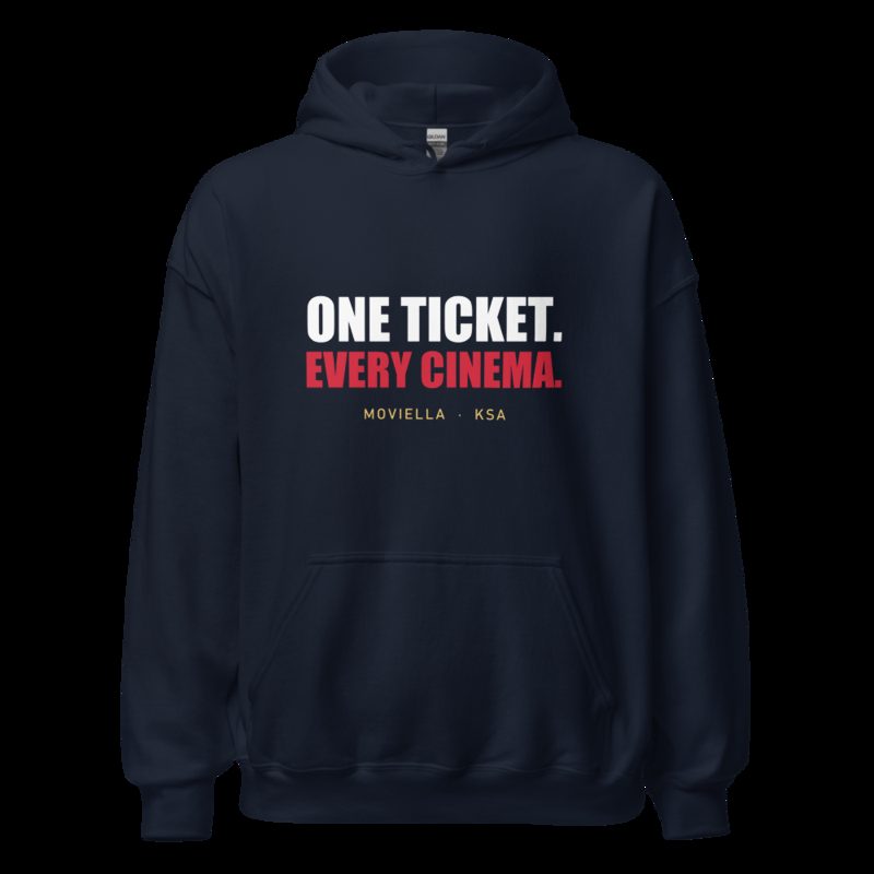 Moviella One Ticket Hoodie Navy
