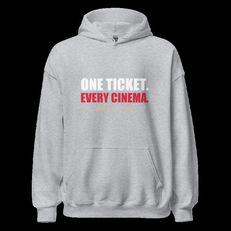 Moviella One Ticket Hoodie Sport Grey