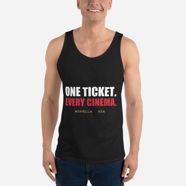 Moviella One Ticket Tank in Black