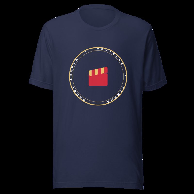 Moviella Badge Tee Navy