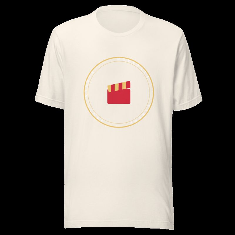 Moviella Badge Tee Vintage White
