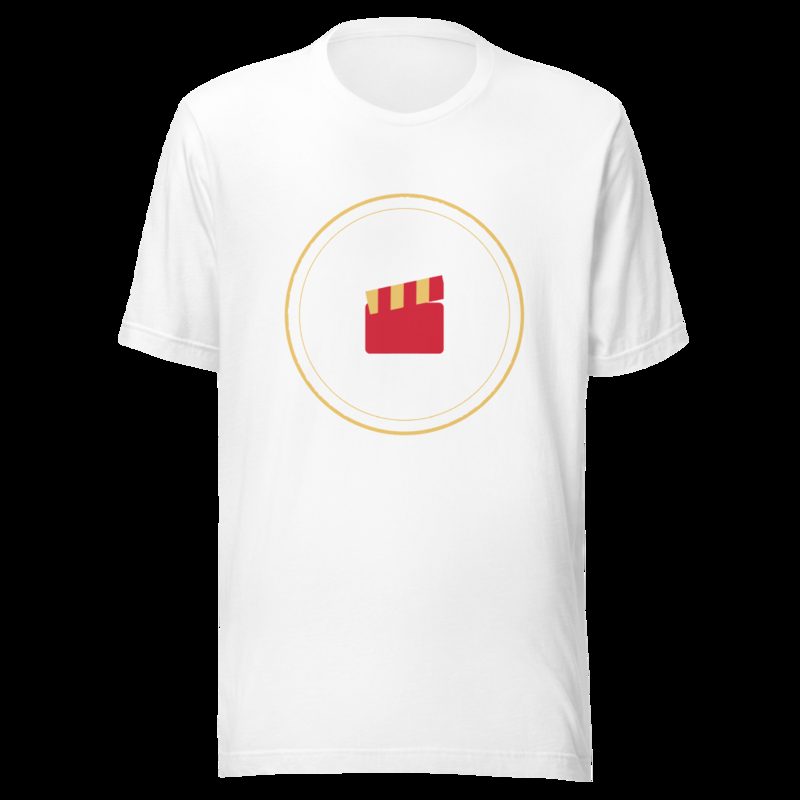 Moviella Badge Tee White