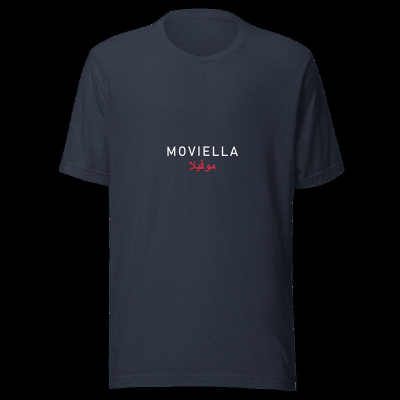 Moviella Minimal Tee Heather Navy