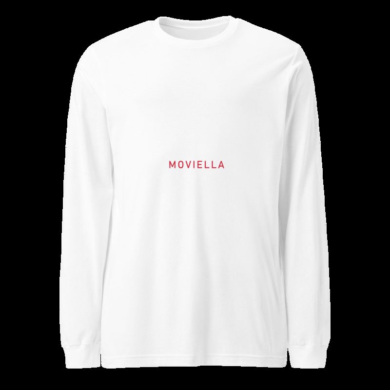 Moviella Arabic Long Sleeve Tee White