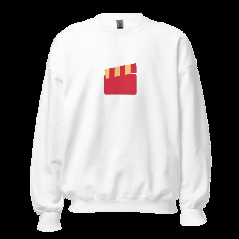 Moviella Clapper Sweatshirt White