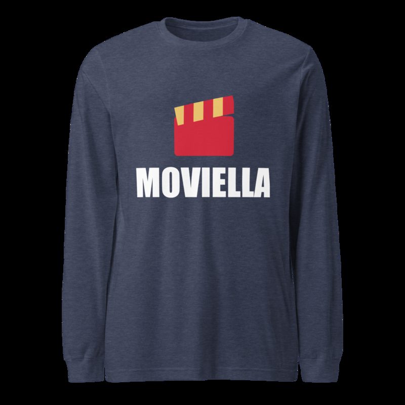 Moviella Clapper Long Sleeve Tee Heather Navy