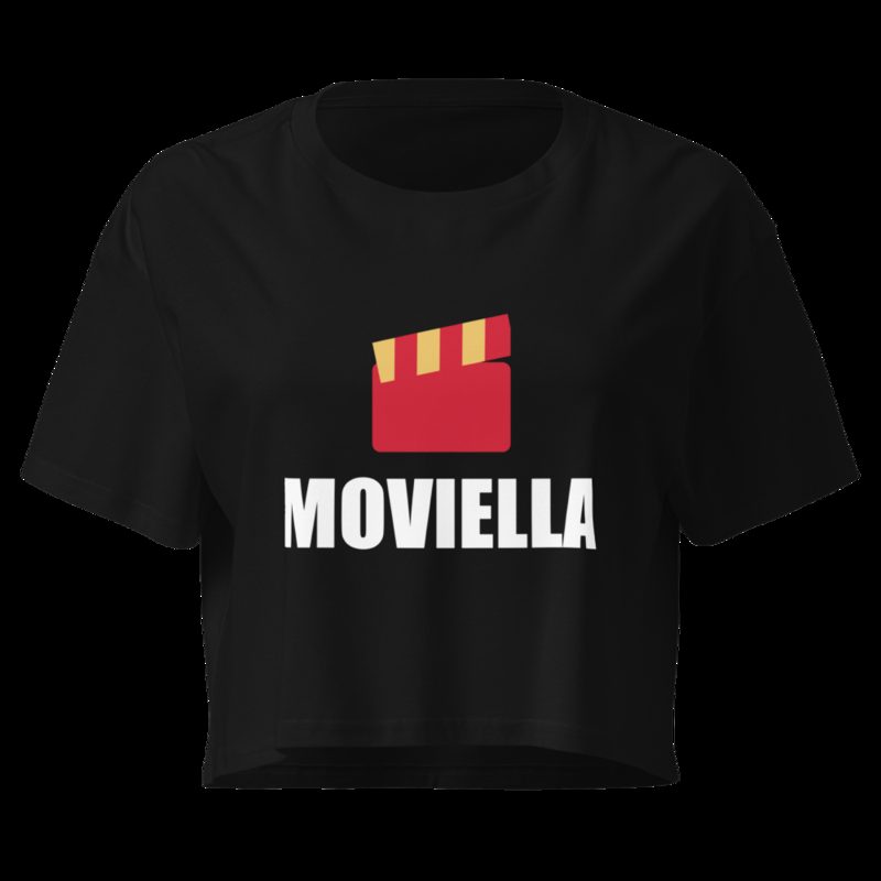 Moviella Clapper Crop Top Black
