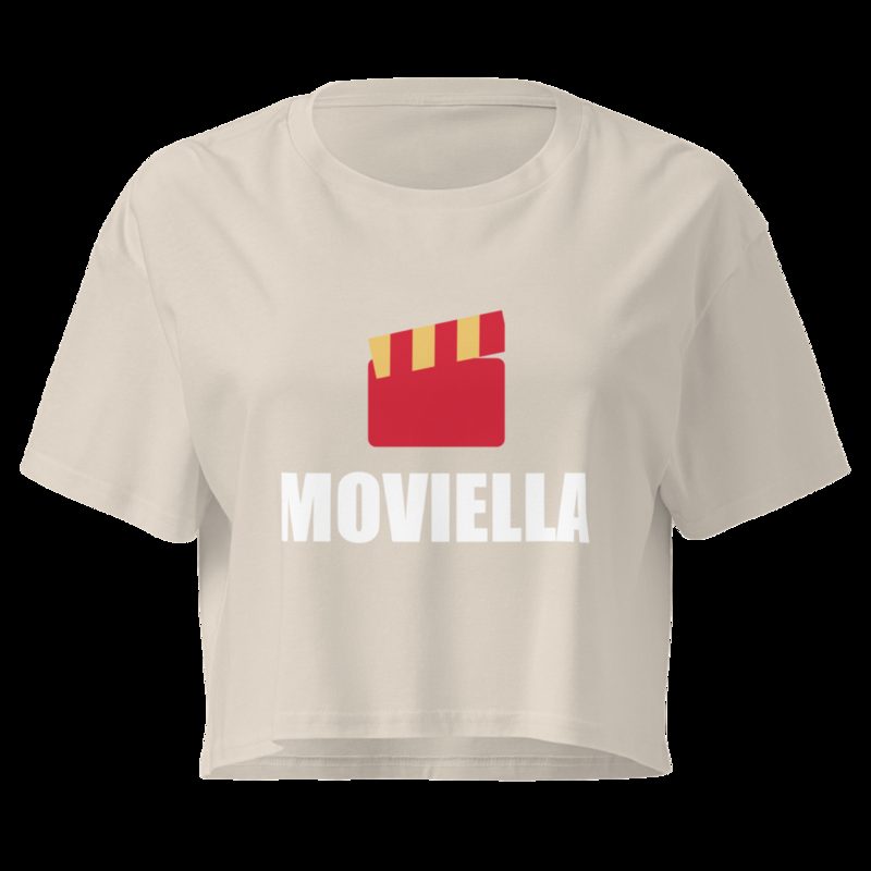 Moviella Clapper Crop Top Bone
