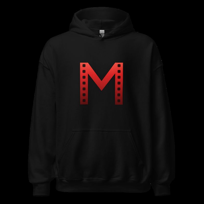 Moviella Mark Hoodie Black