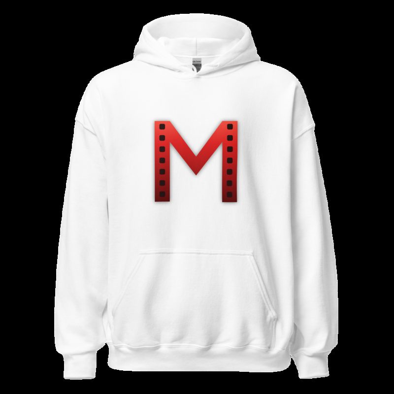 Moviella Mark Hoodie White