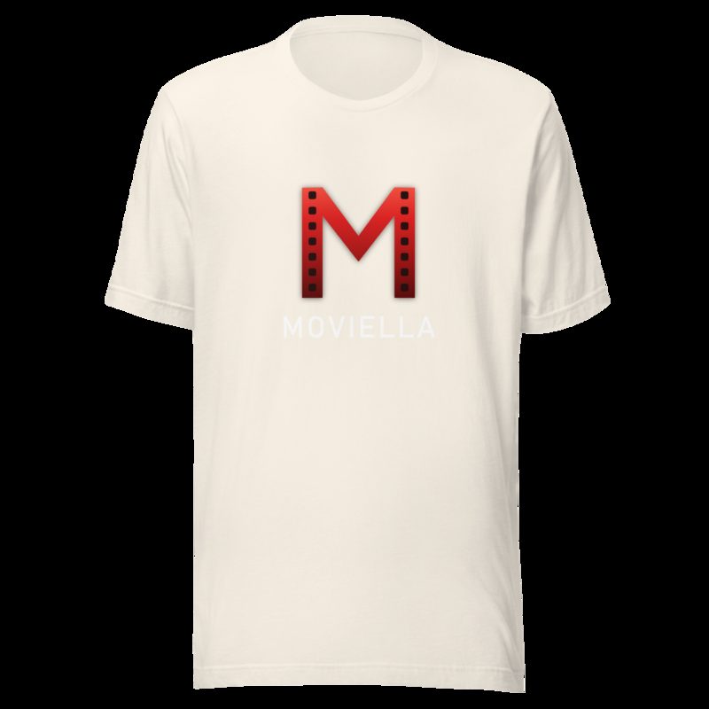 Moviella Mark Wordmark Tee Vintage White