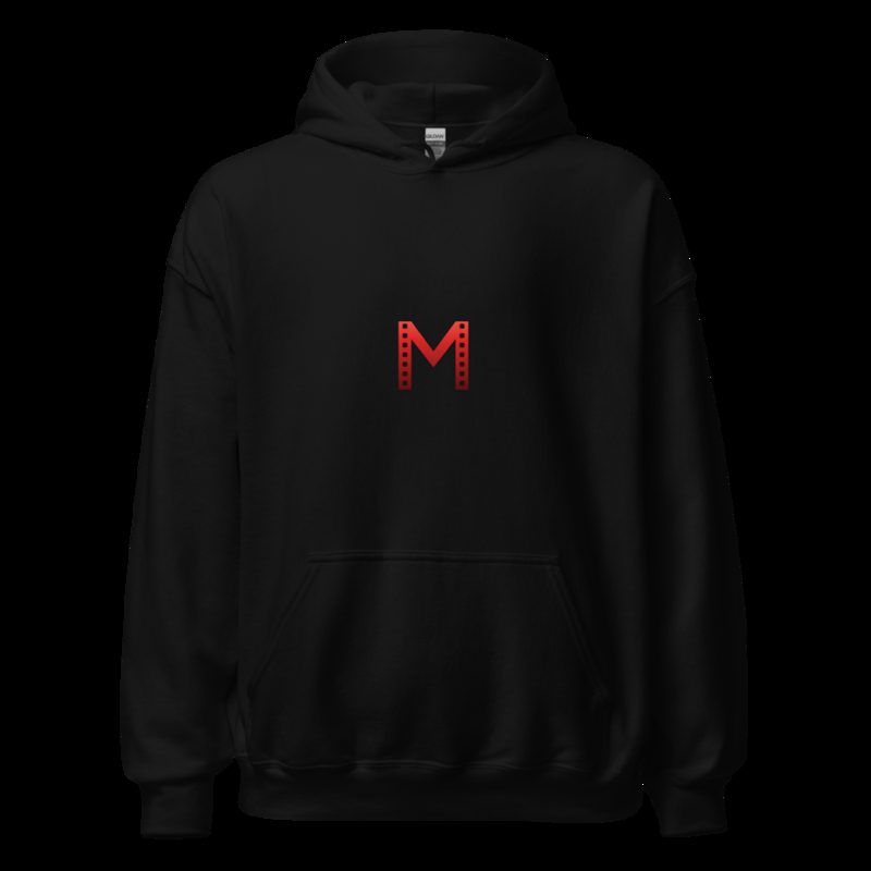 Moviella Small Mark Hoodie Black