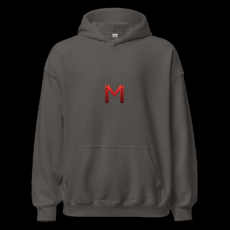 Moviella Small Mark Hoodie Charcoal