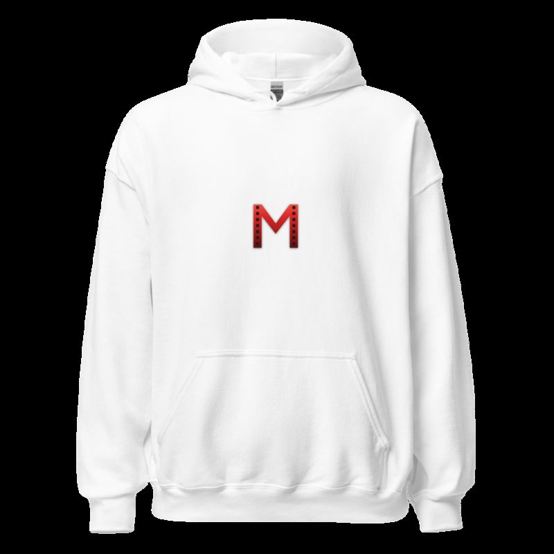 Moviella Small Mark Hoodie White