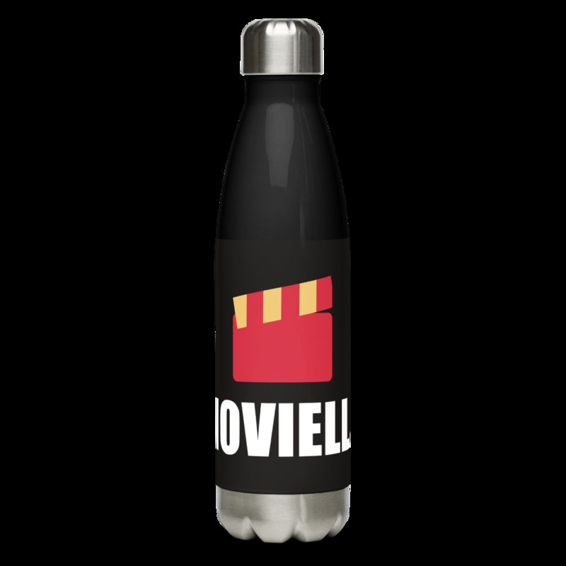 Moviella Clapper Water Bottle Black