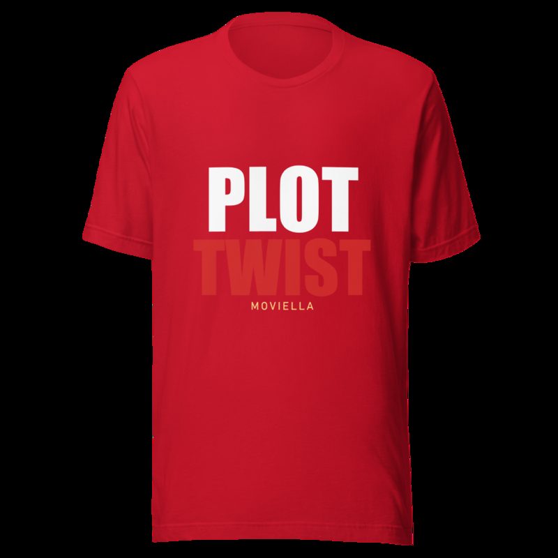 Moviella Plot Twist Tee Red