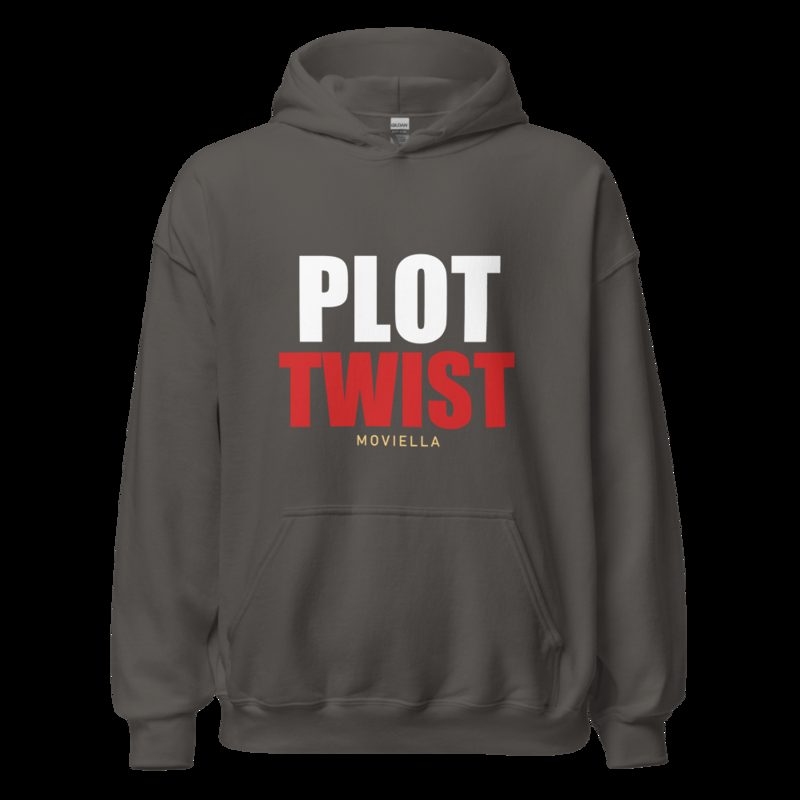 Moviella Plot Twist Hoodie Charcoal