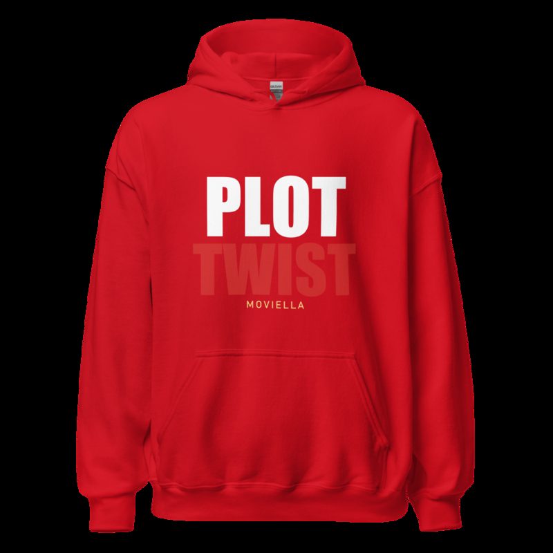 Moviella Plot Twist Hoodie Red